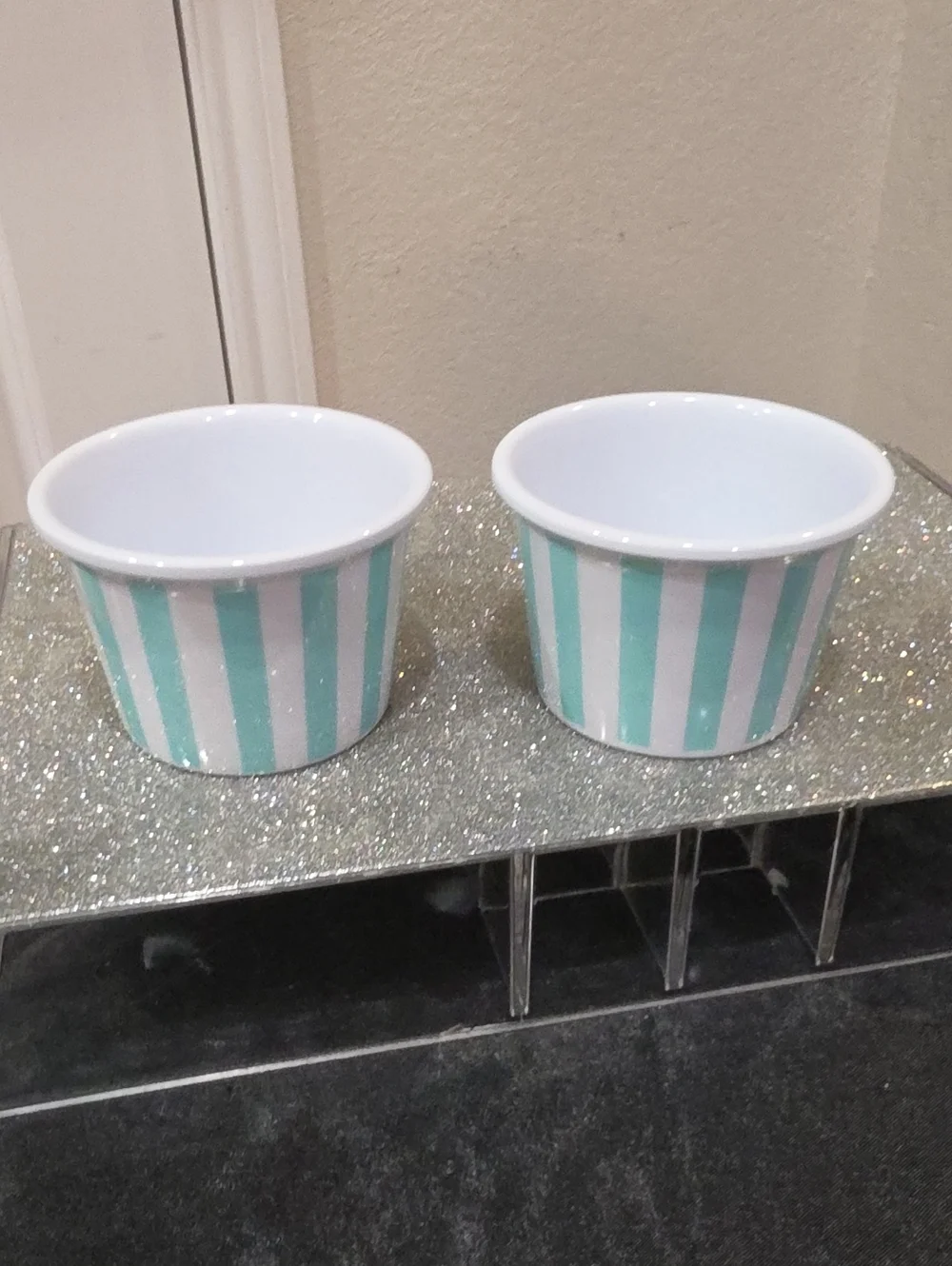 Dolly Parton Butterfly Stripe Dessert Cups